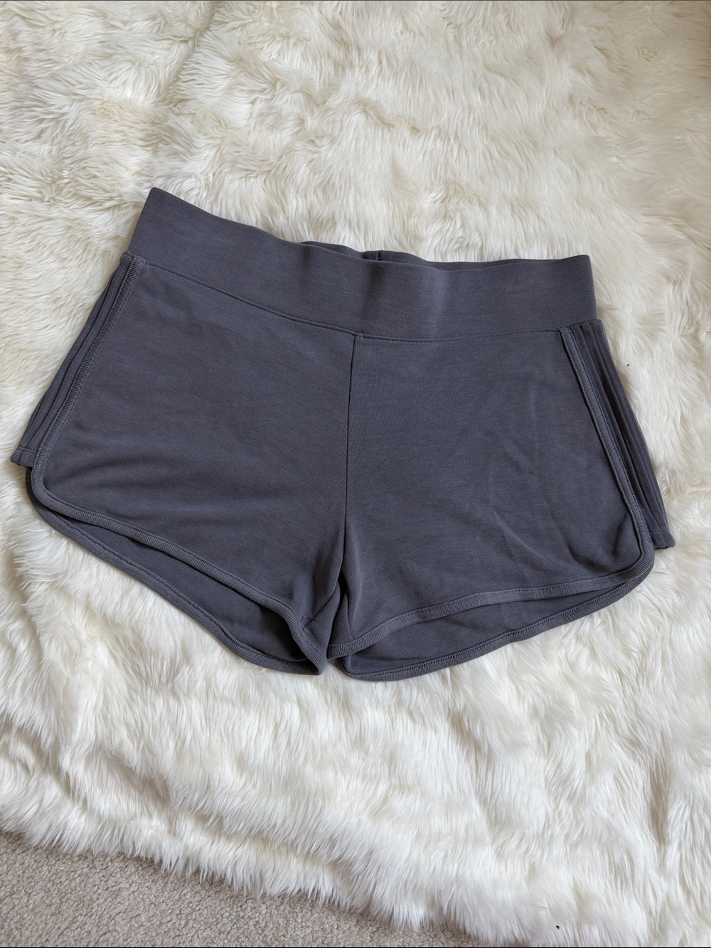 Athleta Track Modal Gray Shorts size medium
